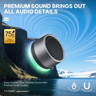 Wat vinden we goed aan de Caankei Mini Bluetooth Speaker