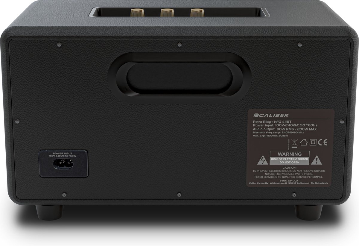 Caliber HFG411BT-GBL Retro Bluetooth Speaker