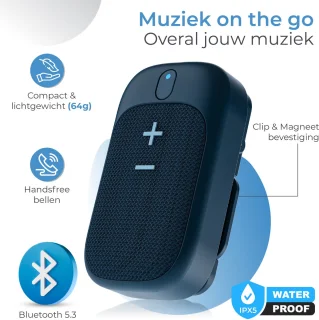 Caliber HPG101BL Bluetooth Draagbare Speaker Blauw