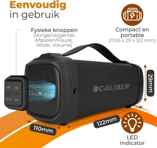Caliber HPG425BT Bluetooth Speaker 20W