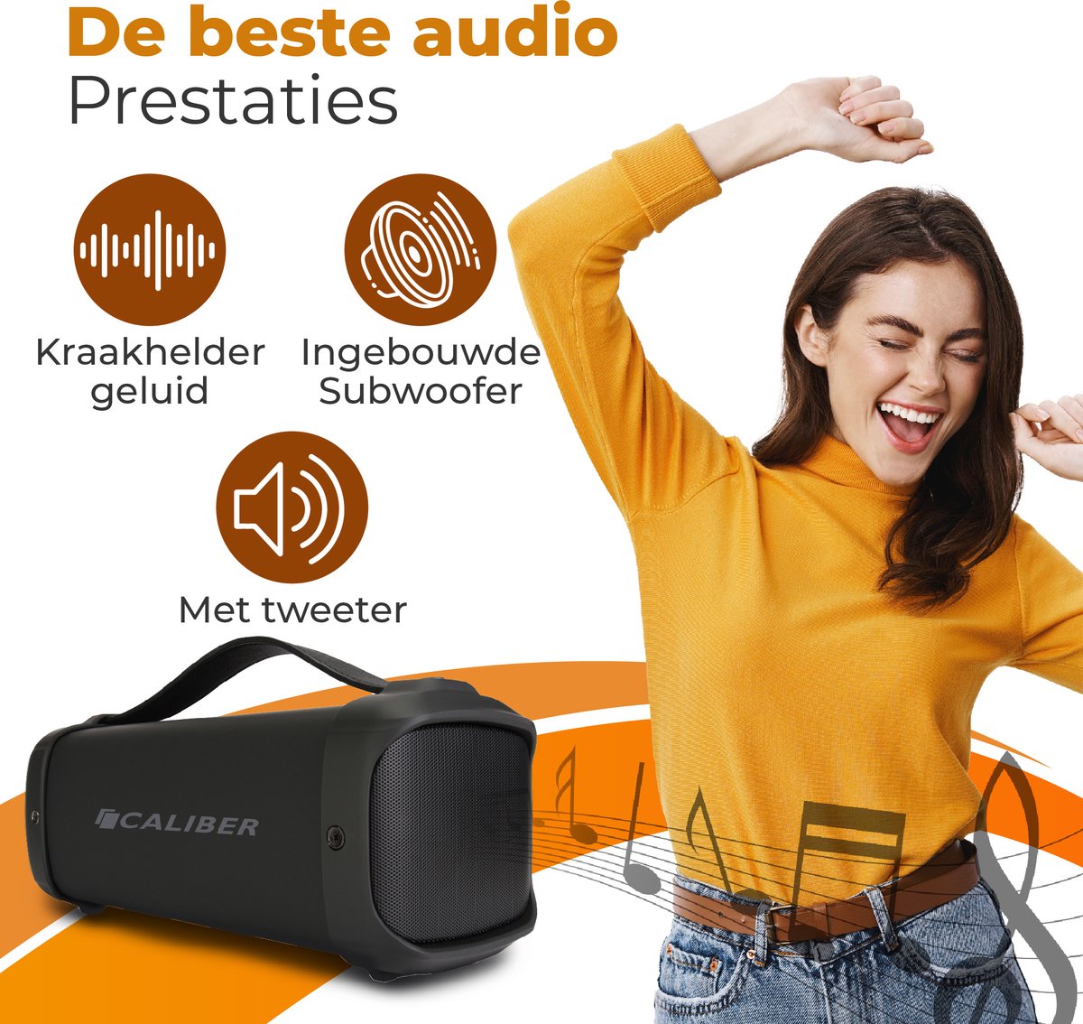 Caliber HPG425BT Bluetooth Speaker 20W