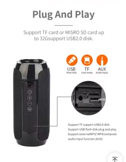 Camouflage Portable Bluetooth Speaker