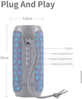 Camouflage Portable Bluetooth Speaker