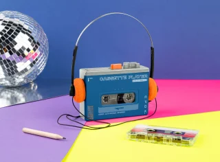 Cassettespeler - Blauw