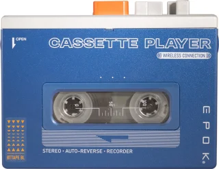 Cassettespeler - Blauw