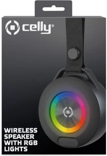 Celly LIGHTBEATBK Bluetooth Speaker Black