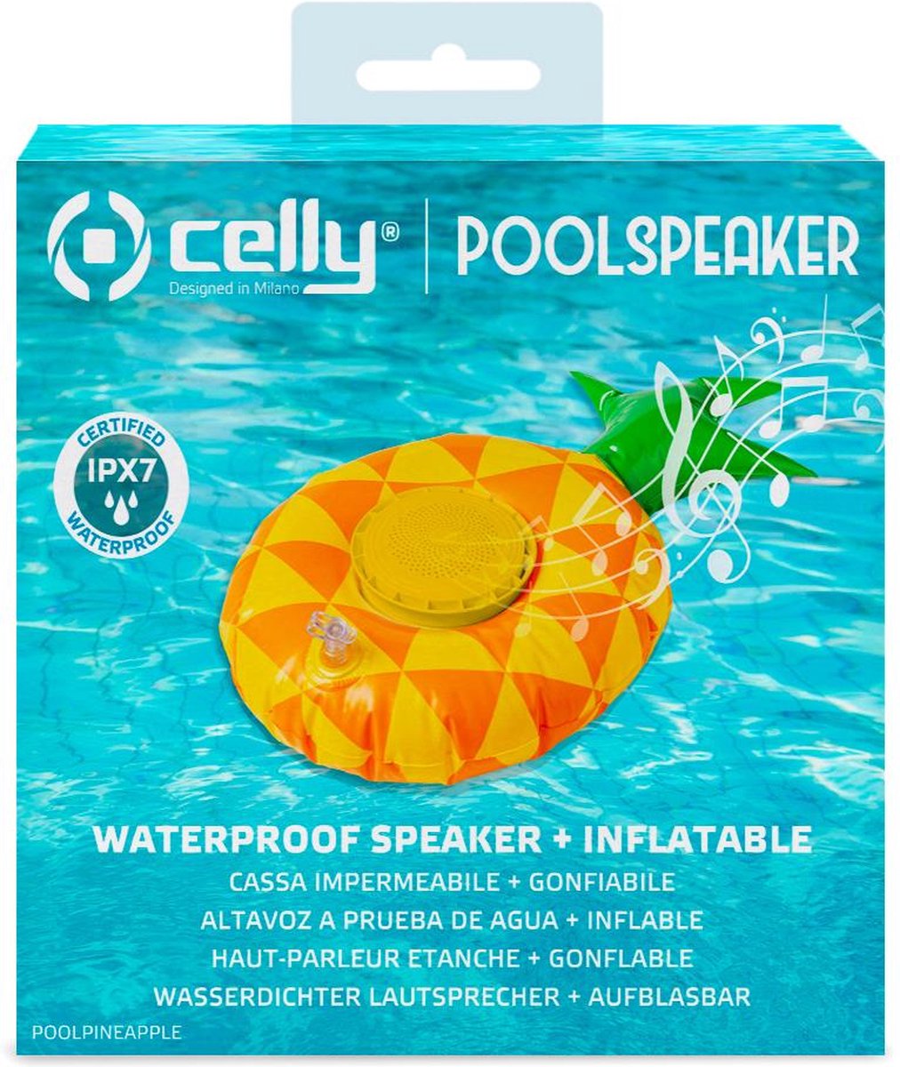Celly Pool Speaker Pineapple 3W