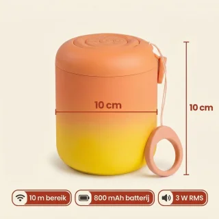 Wat vinden we goed aan de Cheqo® Draagbare Bluetooth Speaker