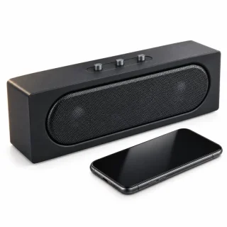 Cheqo® retro bluetooth speaker