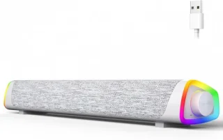 Computerluidsprekers USB Bluetooth V5.3-soundbar voor desktop