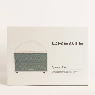 CREATE SPEAKER RETRO - Draagbare luidspreker