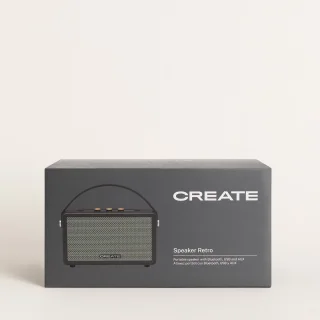 CREATE - SPEAKER RETRO Draagbare luidspreker