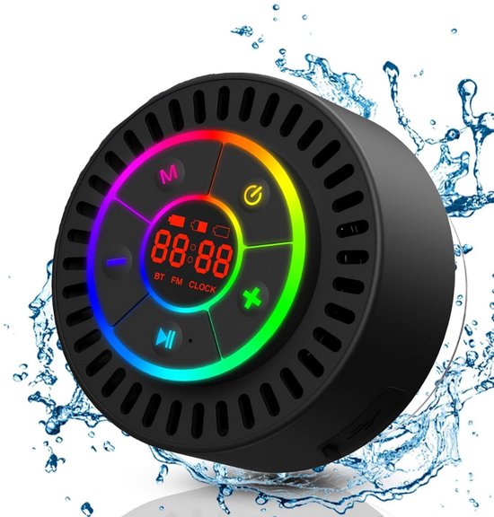 CRLYN Douche Speaker Bluetooth Waterdicht