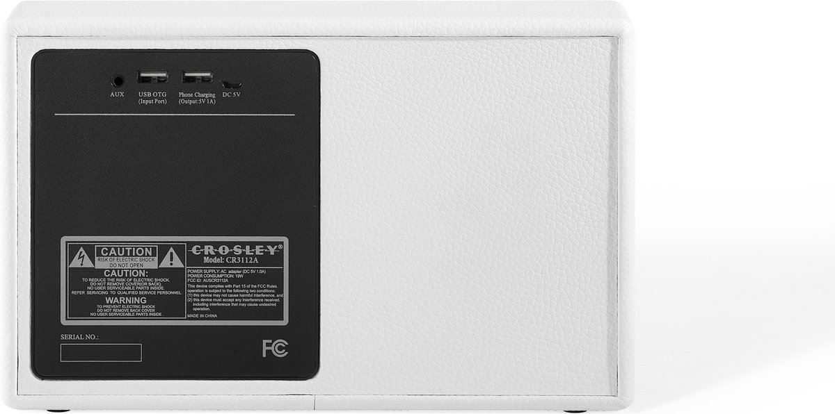 Crosley Montero Speaker White