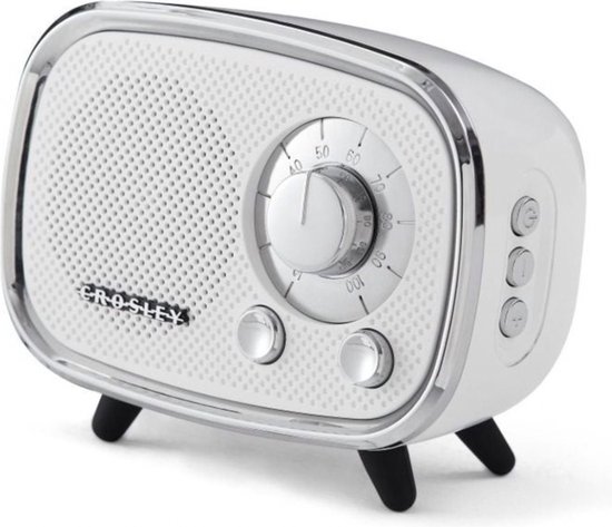 Crosley Rondo Bluetooth Speaker Wit