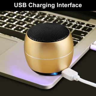 Crrynuo Bluetooth Speaker Goud
