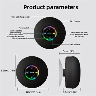 Crrynuo Draadloze Bluetooth Speaker