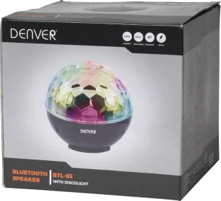 Denver BTL-65 Bluetooth speaker zwart