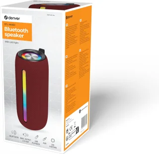 Denver BTL360 Bluetooth Speaker Rood