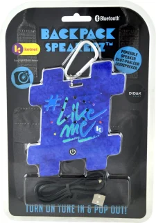 Didak Play Backpack Muy Pop Speaker Blauw