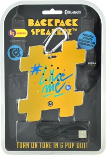 Didak Play Backpack Muy Pop Speaker Geel