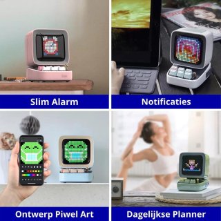 Divoom Ditoo Bluetooth Speaker Blauw