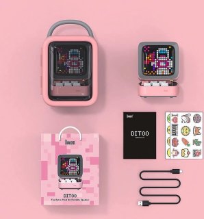 Divoom Ditoo Bluetooth Speaker Blauw