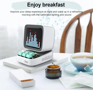 Divoom Ditoo Pro Draadloze Speaker Wit