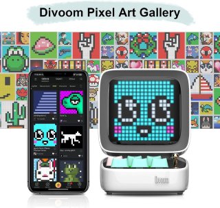 Divoom Ditoo Pro Draadloze Speaker Wit