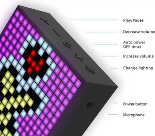 Divoom Timebox-Evo Pixelart Speaker Zwart