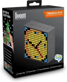 Divoom Timebox-Evo Pixelart Speaker Zwart