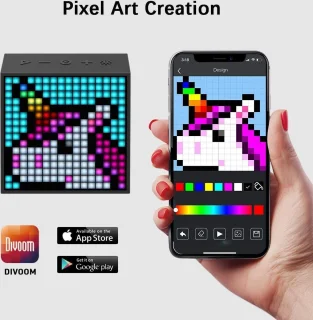 Divoom Timebox-Evo Pixelart Speaker Zwart