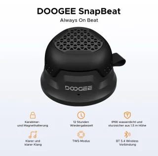 DOOGEE SnapBeat Bluetooth-luidspreker