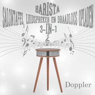 Doppler Barista Salontafel Donker Koffie