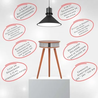 Doppler Barista Salontafel Donker Koffie