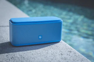 DOSS SoundBox Blue Bluetooth Speaker