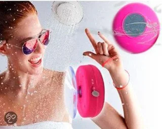 Douche- en Autospeaker Roze