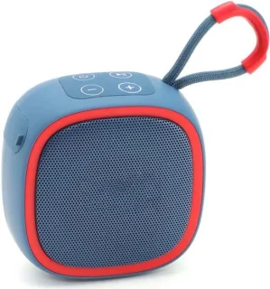 Draadloze bluetooth mini-luidspreker blauw