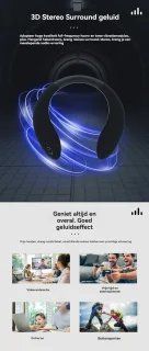 Draadloze Bluetooth Nekband Speaker Sport Portable
