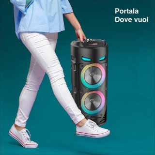 Wat vinden we goed aan de Draagbare Bluetooth Karaoke Speaker