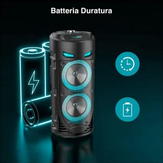 Draagbare Bluetooth Karaoke Speaker