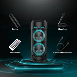 Draagbare Bluetooth Karaoke Speaker
