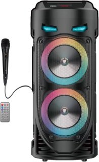 Feest mee: compacte Bluetooth karaoke-speaker voor thuis en onderweg