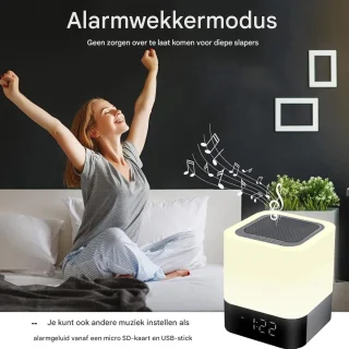 Draagbare Bluetooth LED-luidspreker