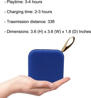 Draagbare Mini Bluetooth Speaker - Rood