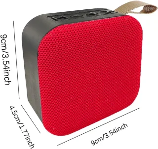 Draagbare Mini Bluetooth Speaker - Rood