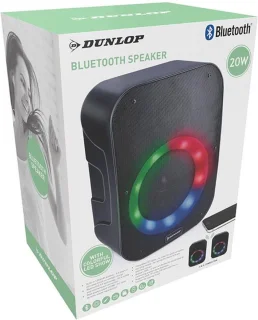 Dunlop Bluetooth Speaker 20W Zwart