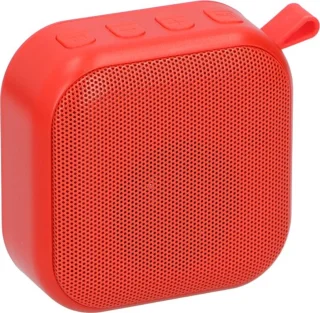 Dunlop Mini Speaker Draadloos Zwart/Rood
