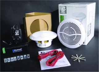 E-Audio Bluetooth Plafond Speaker Set 2W Wit