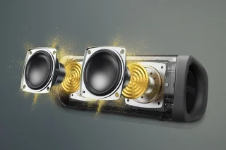 EarFun UBOOM L Bluetooth Speaker Zwart